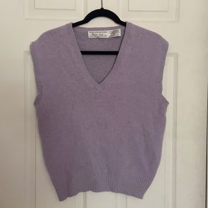 Vintage Robert Scott Silk and Lambswool Vest